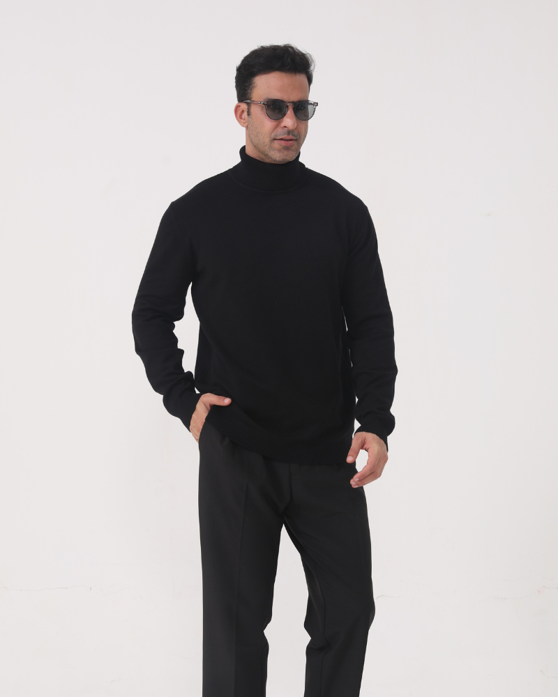 Men's Turtleneck Sweater for Autumn
