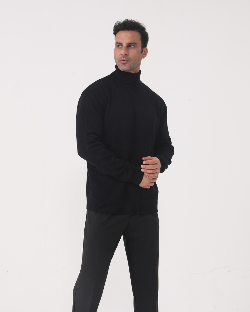 Men's Turtleneck Sweater for Autumn