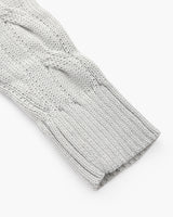 Lorenzo Men’s Classic Cable Knit Quarter-Zip Jumper with Ribbed Collar