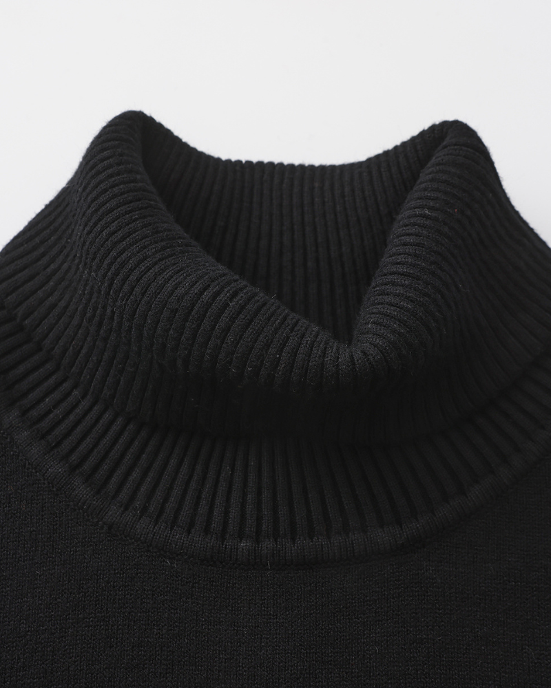Men's Turtleneck Sweater for Autumn