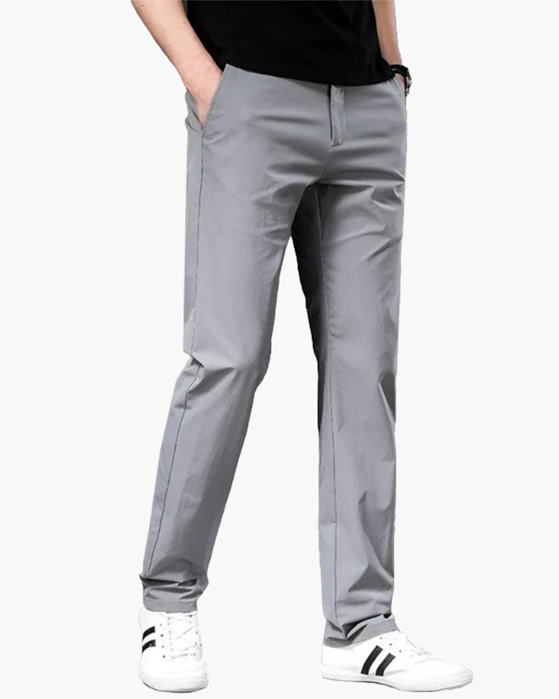 Men's Porto Chino Trousers Regular Fit Smart Casual