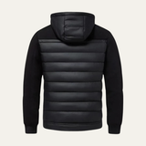 Men's Hybrid Quilted Winter Jacket with Hood