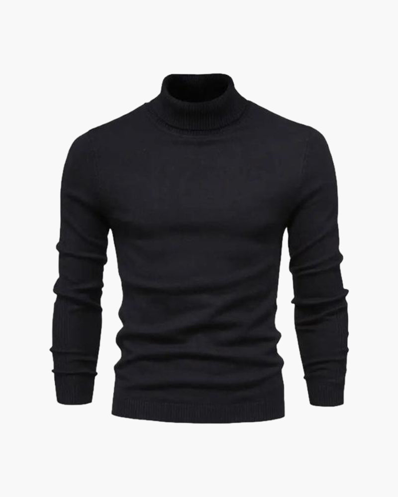 Men's Turtleneck Sweater for Autumn