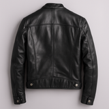 Men's Slim Fit Jacket with Zip for Autumn