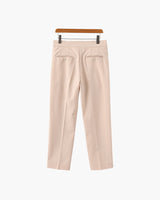 Men's High Waist Trousers Wide Leg Smart Casual