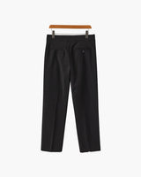 Men's High Waist Trousers Wide Leg Smart Casual