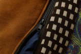 Men's Wool Blend Overcoat with Stand Collar, Single-Breasted Buttons, Flap Pockets and Tailored Fit