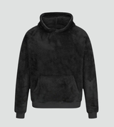 Women's Sherpa Hoodie with Long Sleeves Kangaroo Pocket Oversized Style