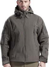 Men's Outdoor Set with Water-Repellent Jacket and Fleece Lining