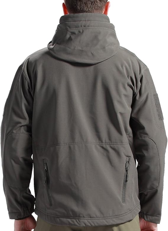Men's Outdoor Set with Water-Repellent Jacket and Fleece Lining