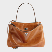 Retro Golden Brown / Silver Hardware