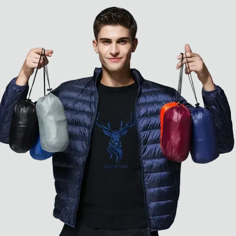 Men's Lightweight Packable Puffer Jacket