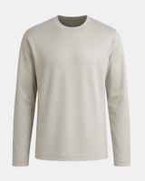 The Como Mercerized Long Sleeve | Beige