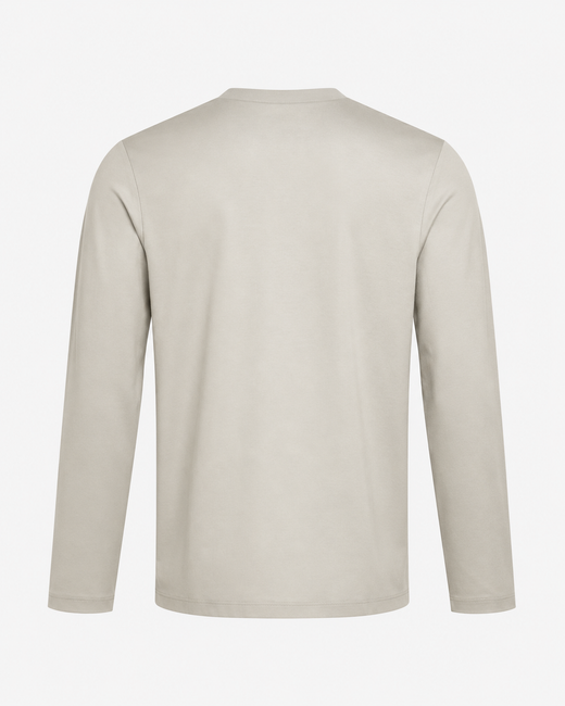 The Como Mercerized Long Sleeve | Beige