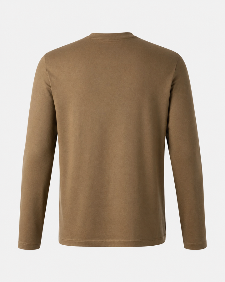 The Como Mercerized Long Sleeve | Mocca