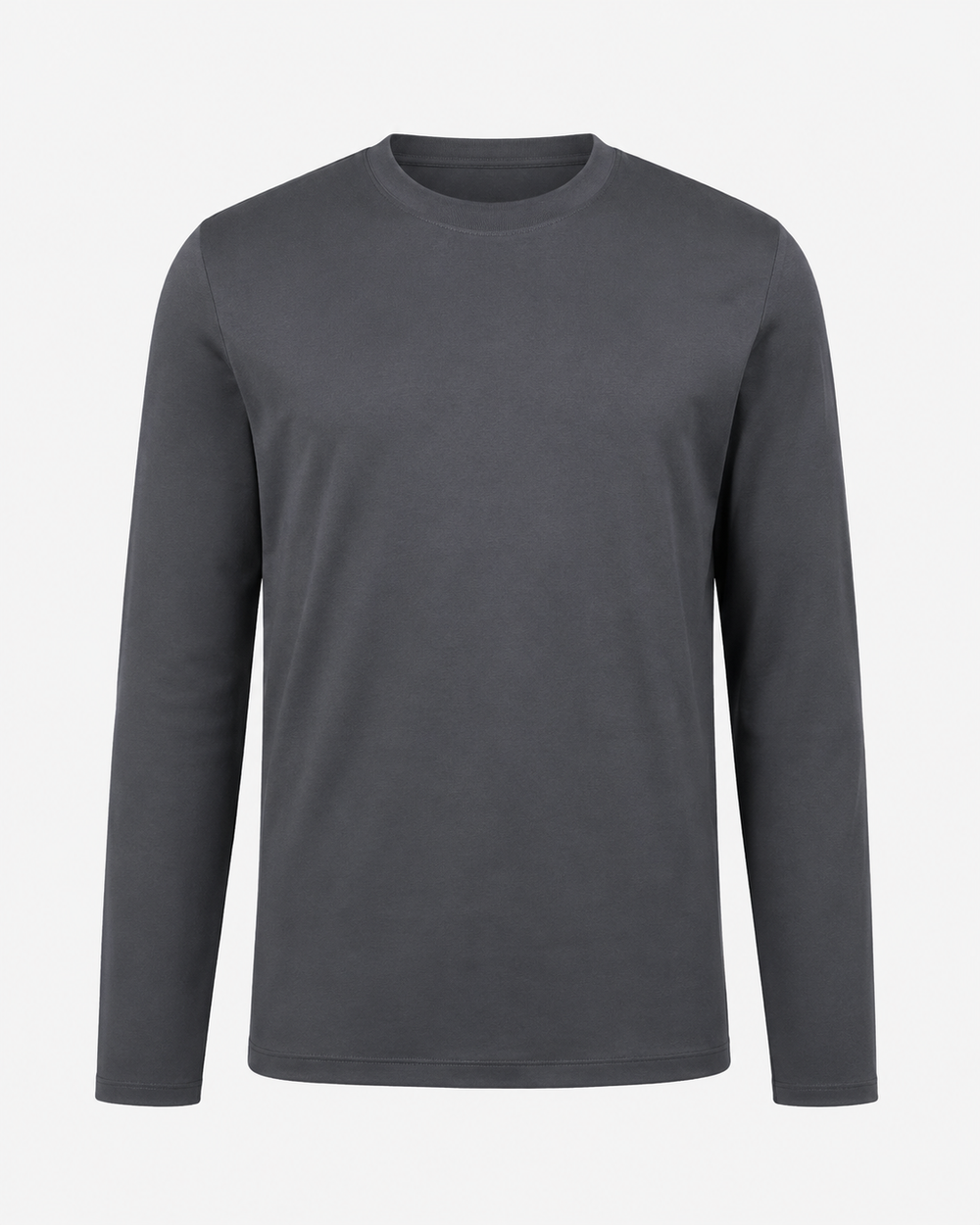 The Como Mercerized Long Sleeve | Grey