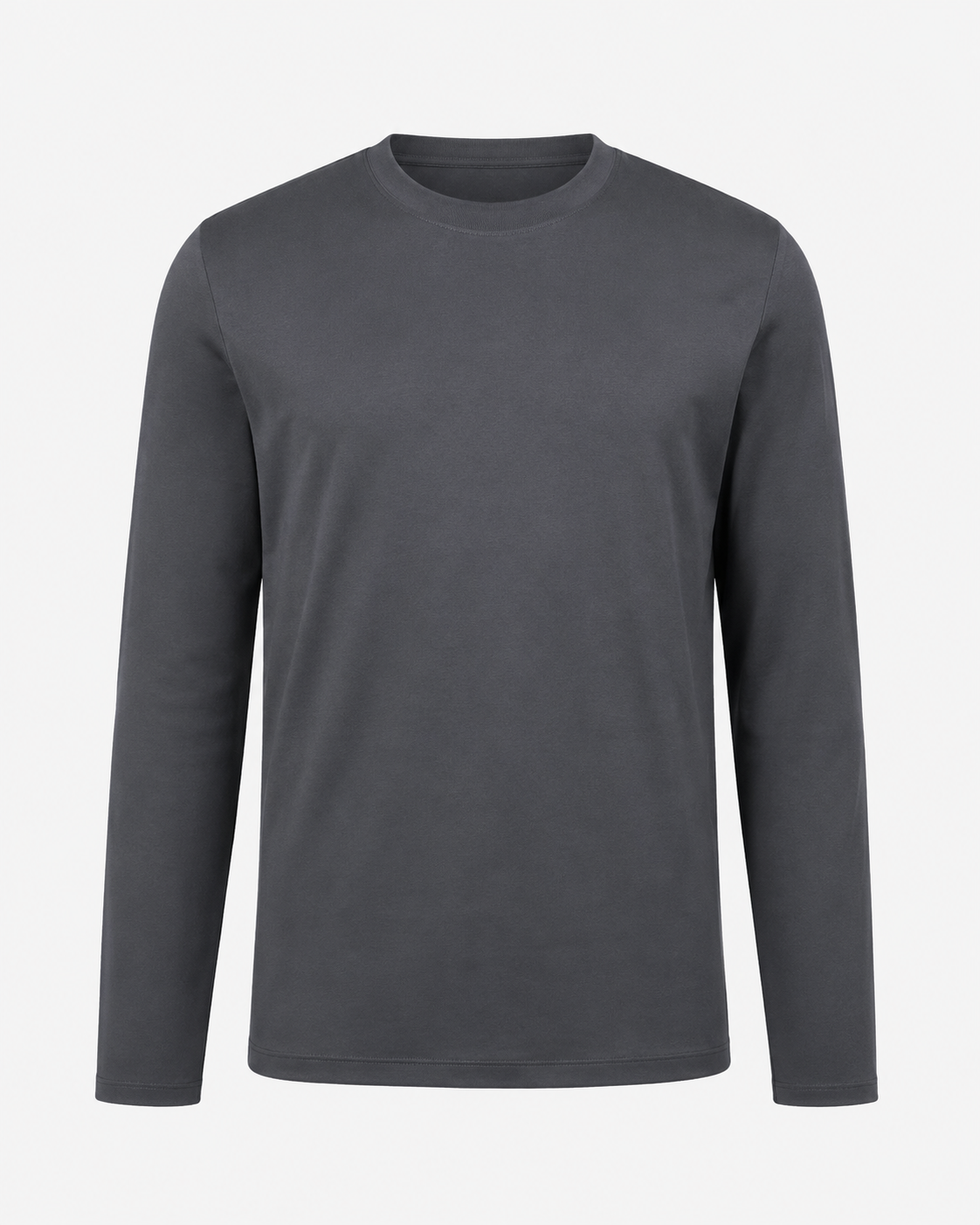 The Como Mercerized Long Sleeve | Grey