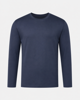 The Como Mercerized Long Sleeve | Navy