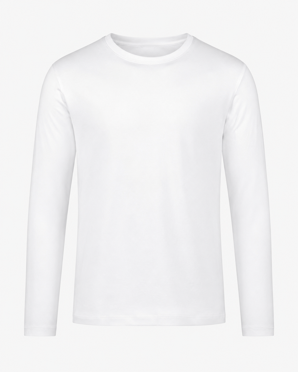 The Como Mercerized Long Sleeve | White