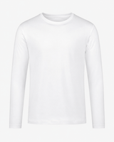 The Como Mercerized Long Sleeve | White