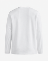 The Como Mercerized Long Sleeve | White