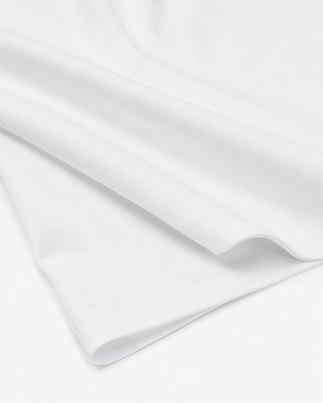 The Como Mercerized Long Sleeve | White