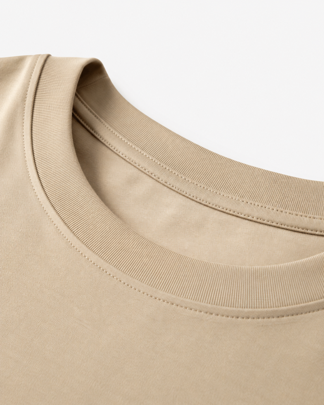 The Como Mercerized T-Shirt | Khaki