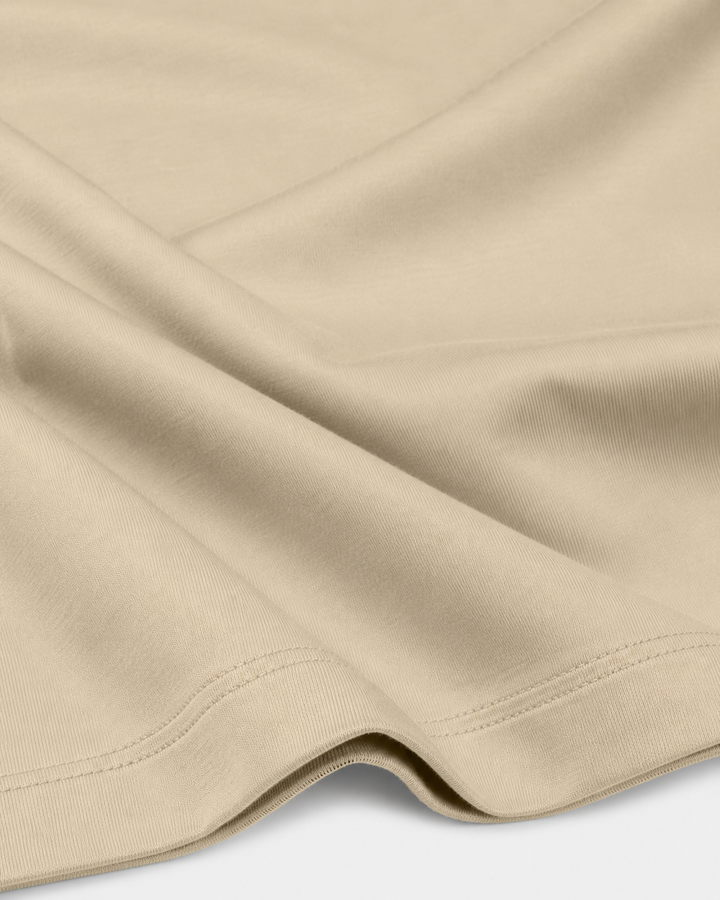 The Como Mercerized T-Shirt | Khaki