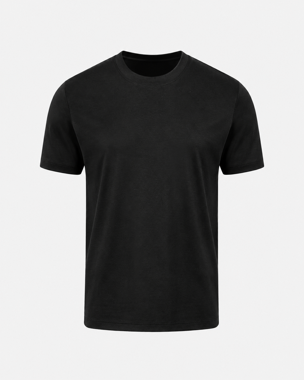 The Como Mercerized T-Shirt | Black