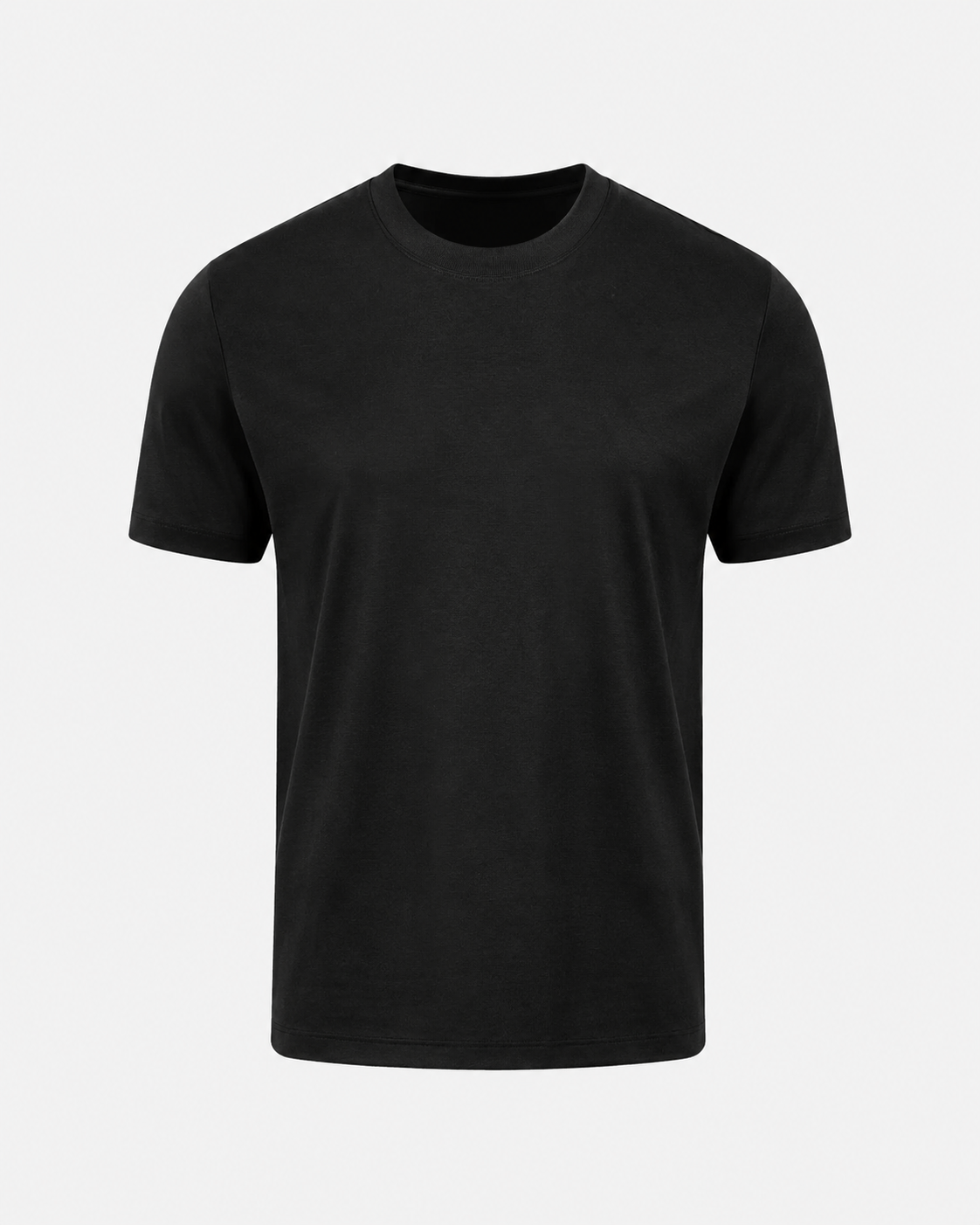 The Como Mercerized T-Shirt | Black