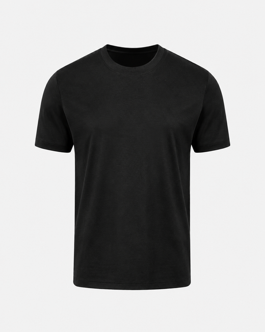 The Como Mercerized T-Shirt | Black