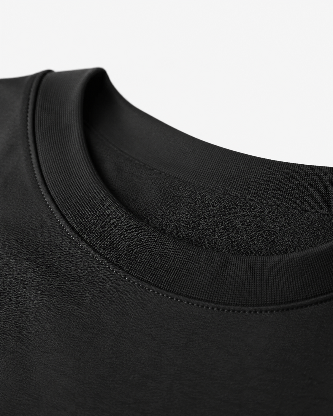 The Como Mercerized T-Shirt | Black