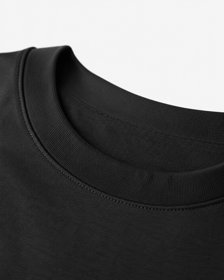 The Como Mercerized T-Shirt | Black
