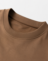 The Como Mercerized T-Shirt | Mocha