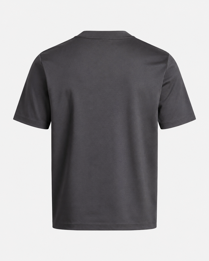 The Como Mercerized T-Shirt | Dark Grey
