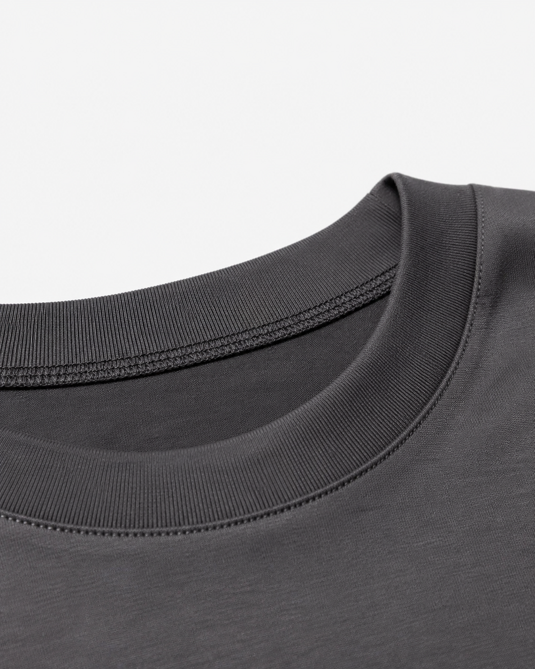 The Como Mercerized T-Shirt | Dark Grey