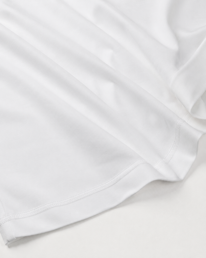 The Como Mercerized T-Shirt | White