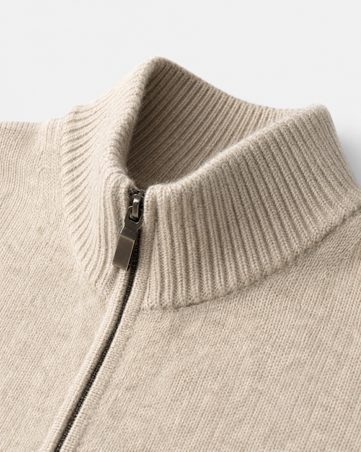 The Firenze Zip | Beige