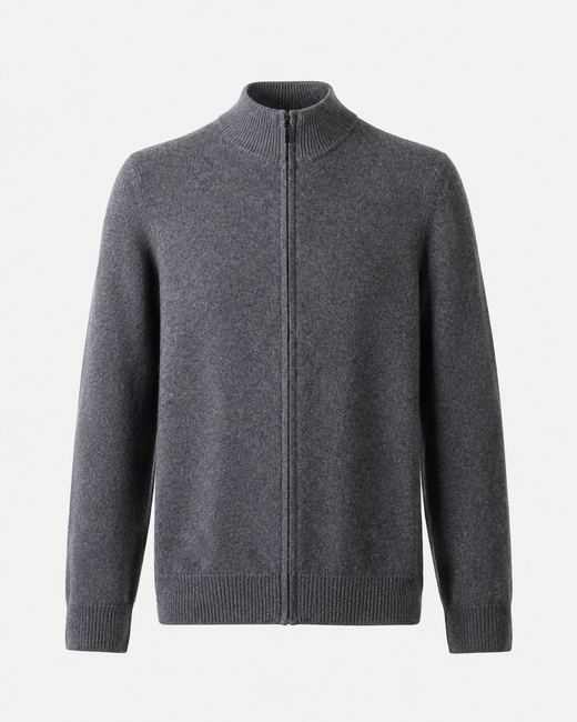 The Firenze Zip | Grey