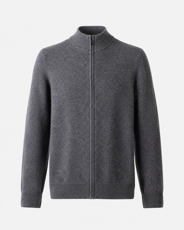 The Firenze Zip | Grey
