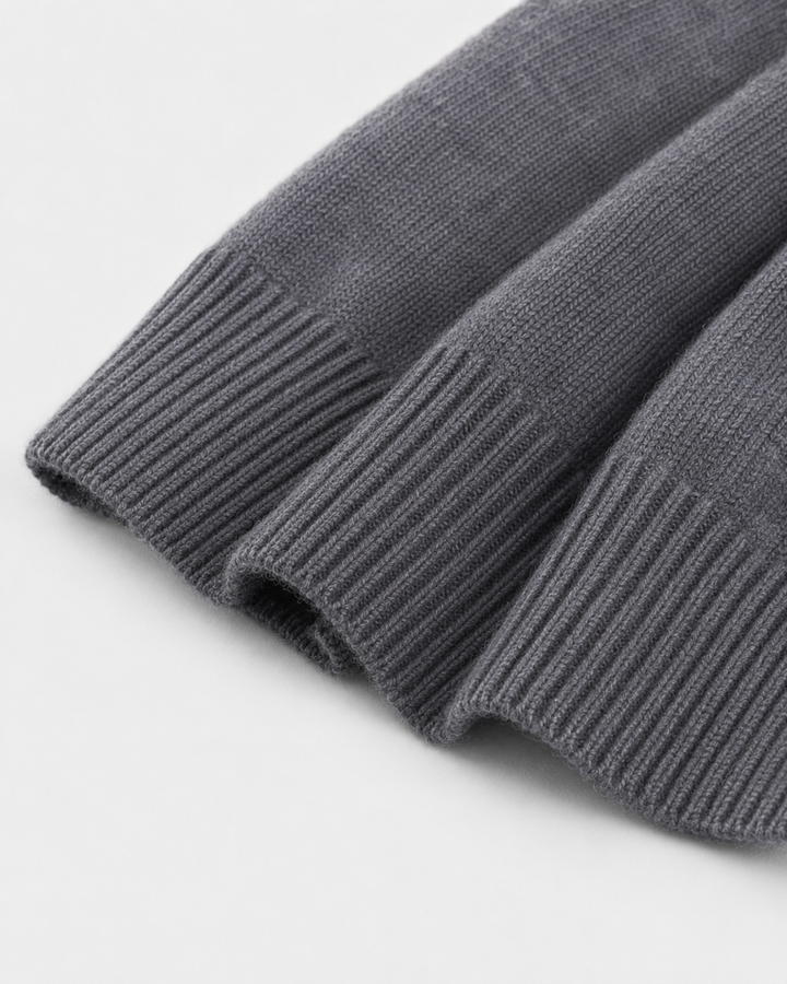 The Firenze Zip | Grey