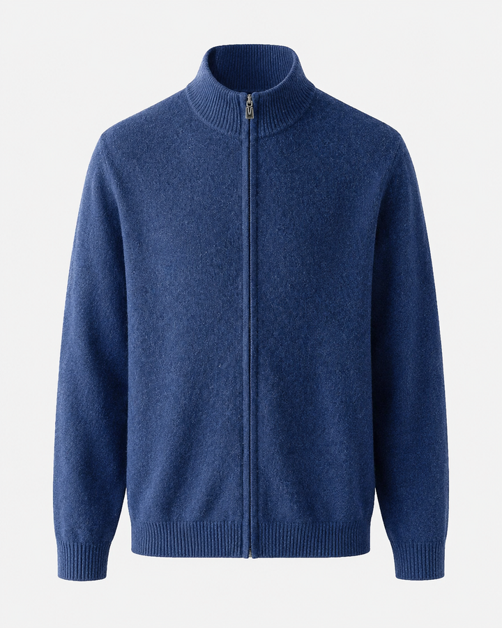 The Firenze Zip | Navy