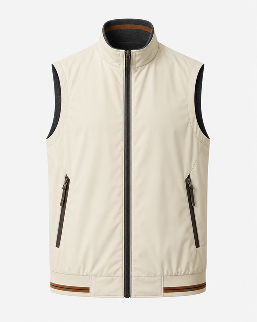 The Sestiere Bodywarmer | White