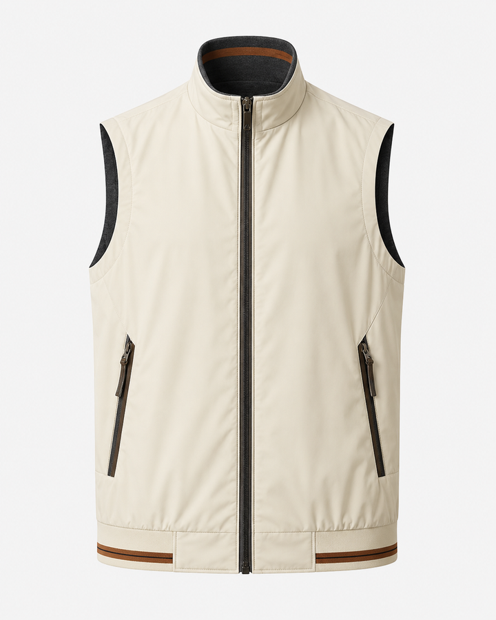 The Sestiere Bodywarmer | White
