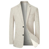 Men's Blazer with Vintage Design and Comfortable Fit for Versatile Style
