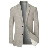 Men's Blazer with Vintage Design and Comfortable Fit for Versatile Style